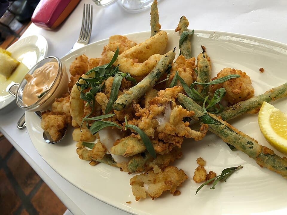 A plated bistro dish